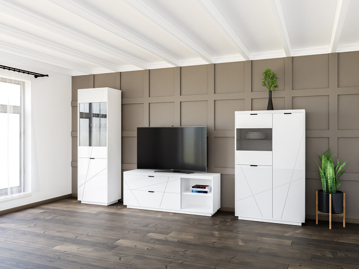 Stofusett Fivale 112 (Hvítt háglans + Hvítur)