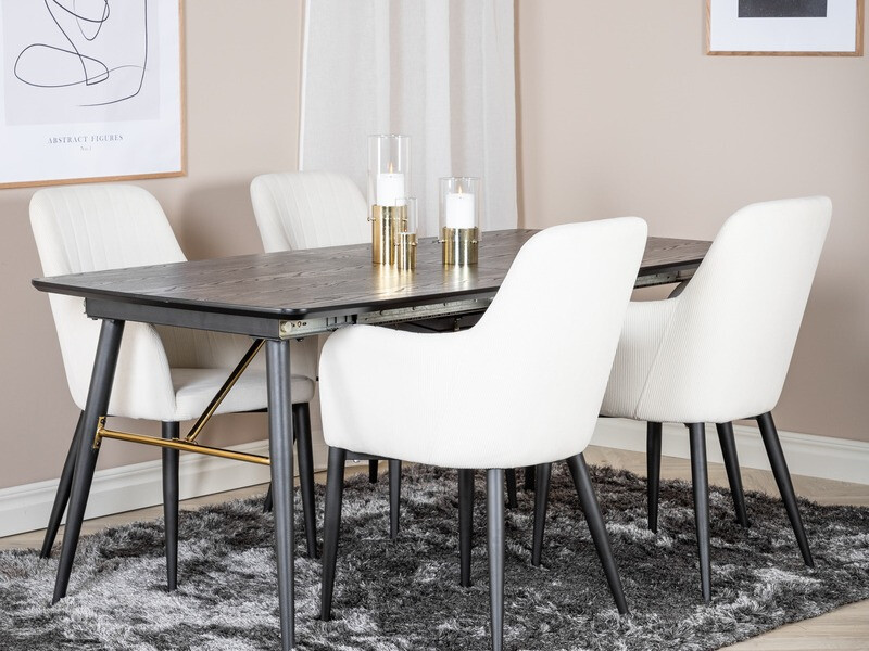 Stóll Dallas 155 (Beige + Svartur)