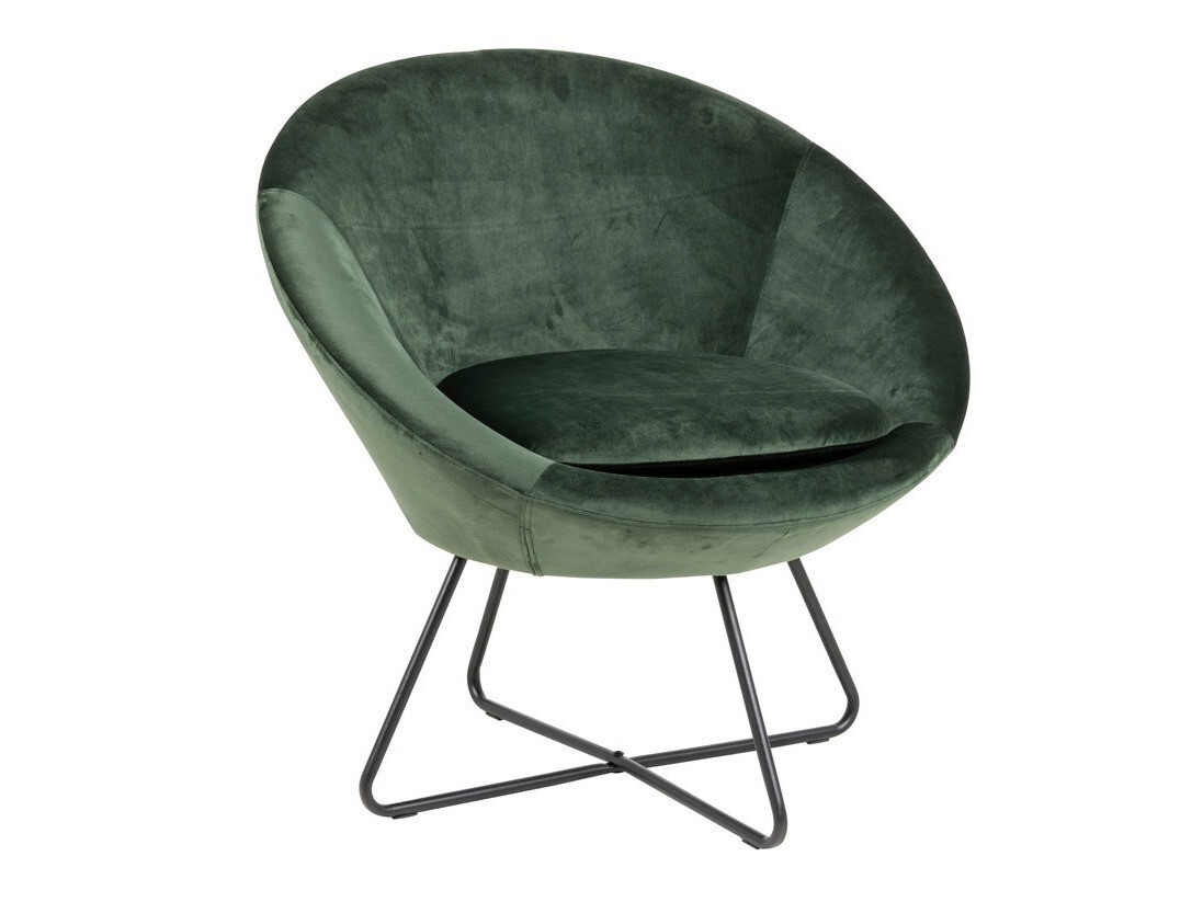 Hægindastóll Norsica 245 (Dökkgrænn + Svartur)