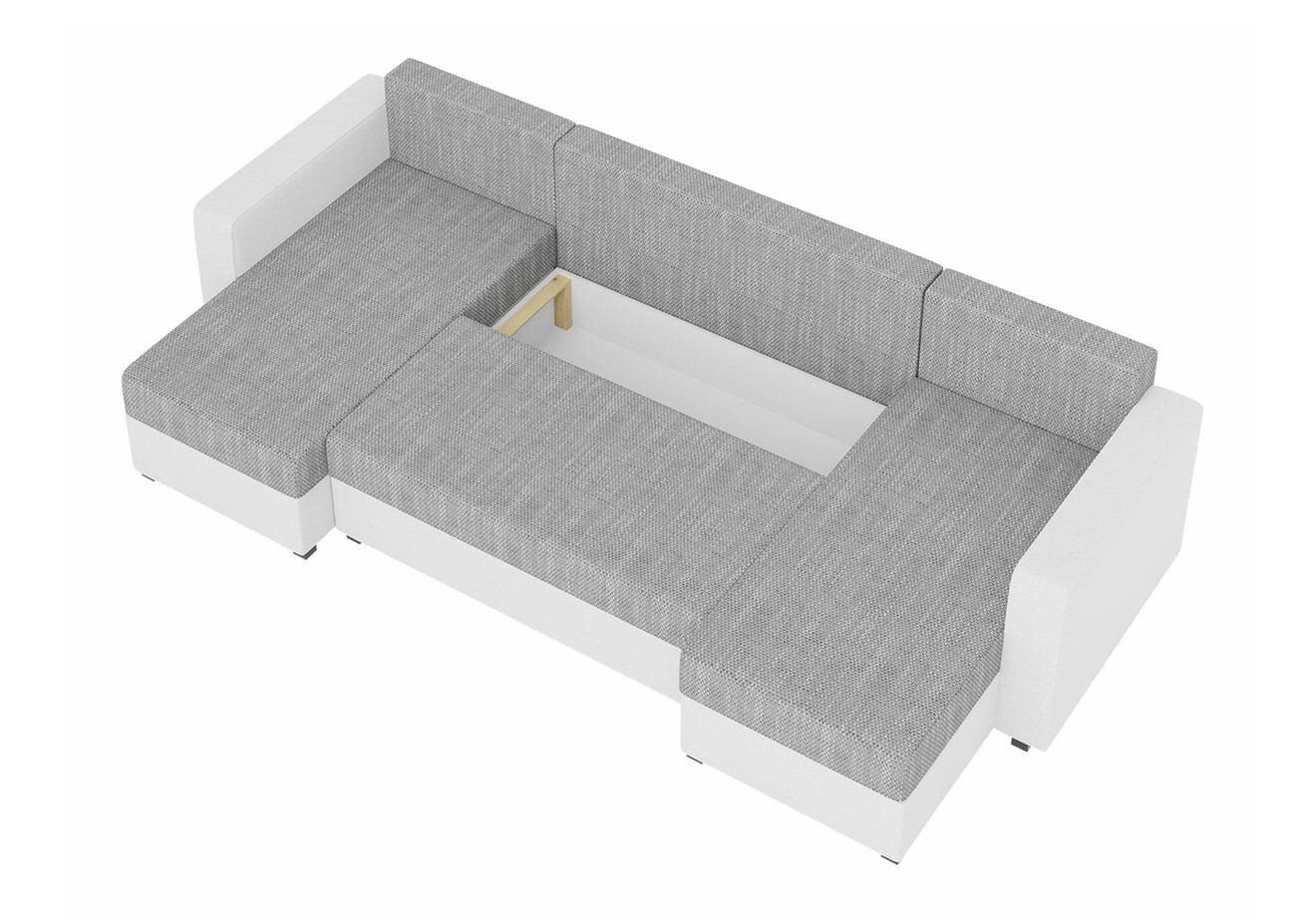 Horn­sófi Memphis 121 (Soft 011 + Lawa 06)