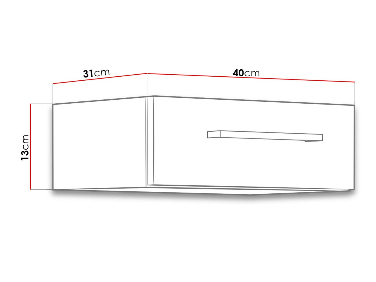 Skúffa Wood 108