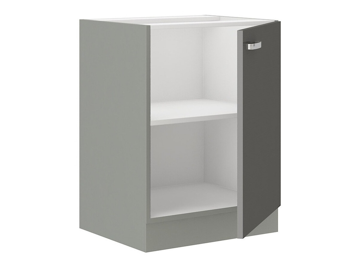 Skápaeining með hurðum Multi Grey 117