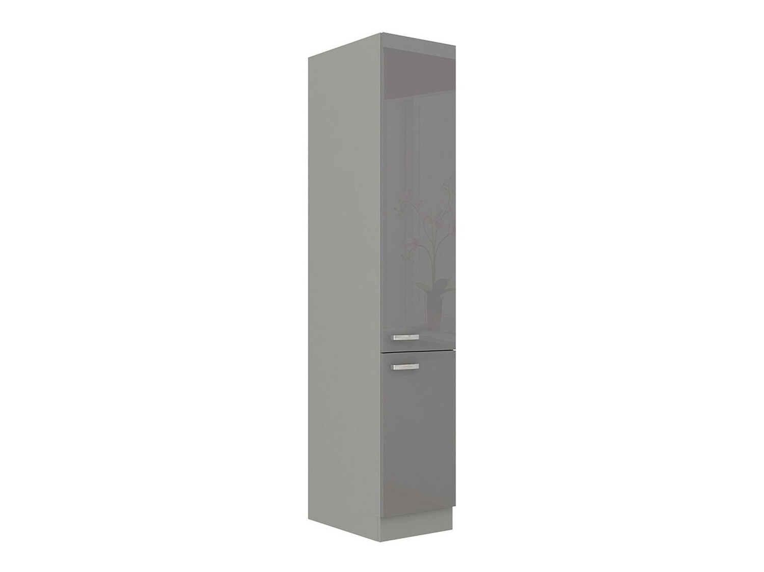 Skápaeining með hurðum Multi Grey 118