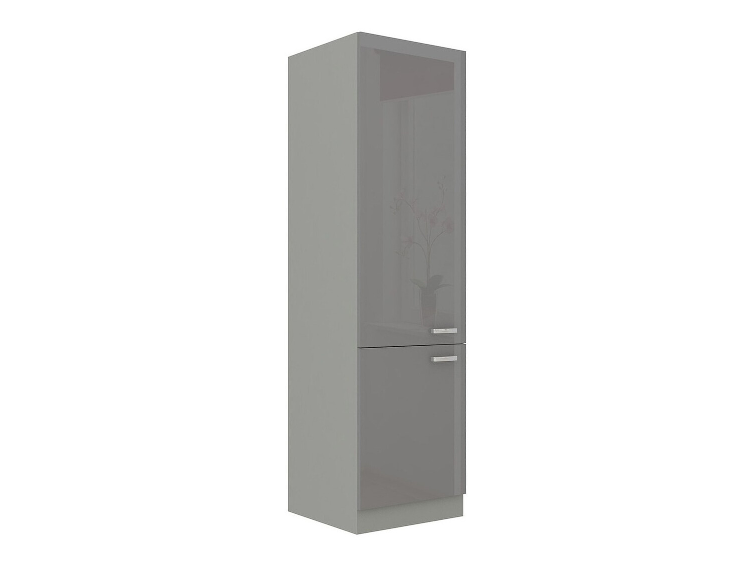 Skápaeining með hurðum Multi Grey 115