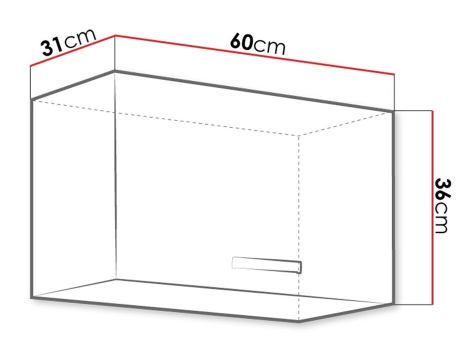 Skápaeining á vegg Multi Cream 113