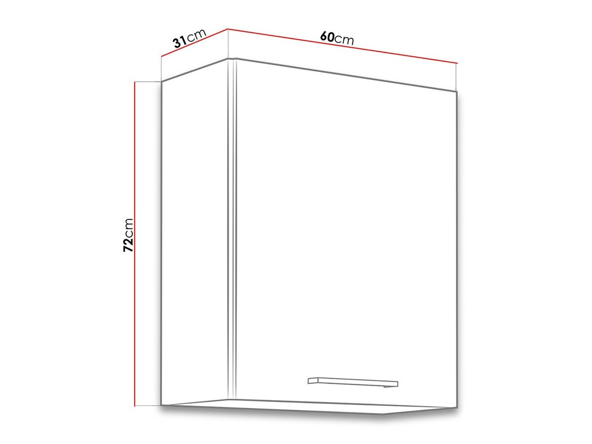 Skápaeining á vegg Wood Grey 112
