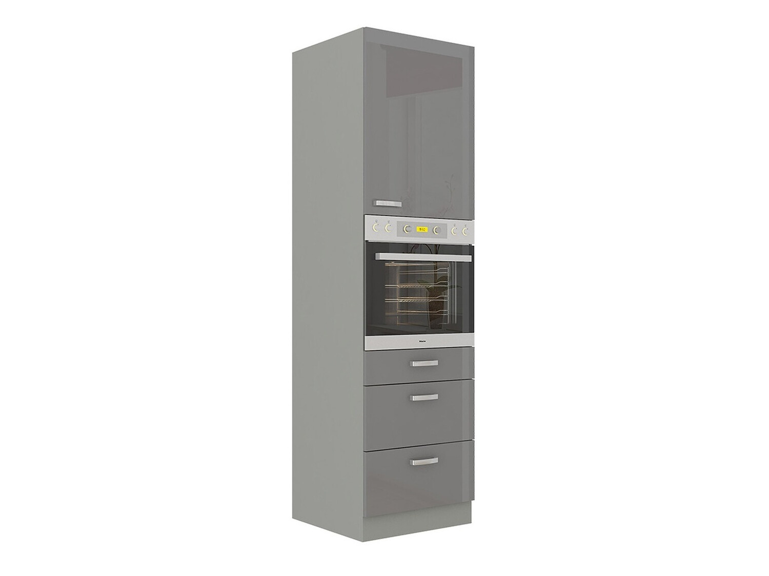 Skápaeining fyrir innbyggð tæki Multi Grey 101