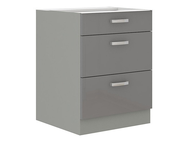 Skápaeining með skúffum Multi Grey 105