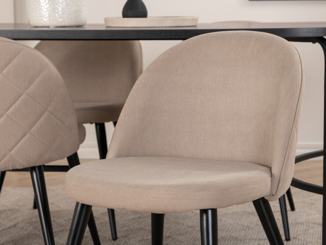 Stóll Dallas 2640 (Beige + Svartur)