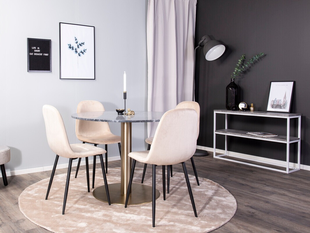 Stóll Dallas 2699 (Beige + Svartur)