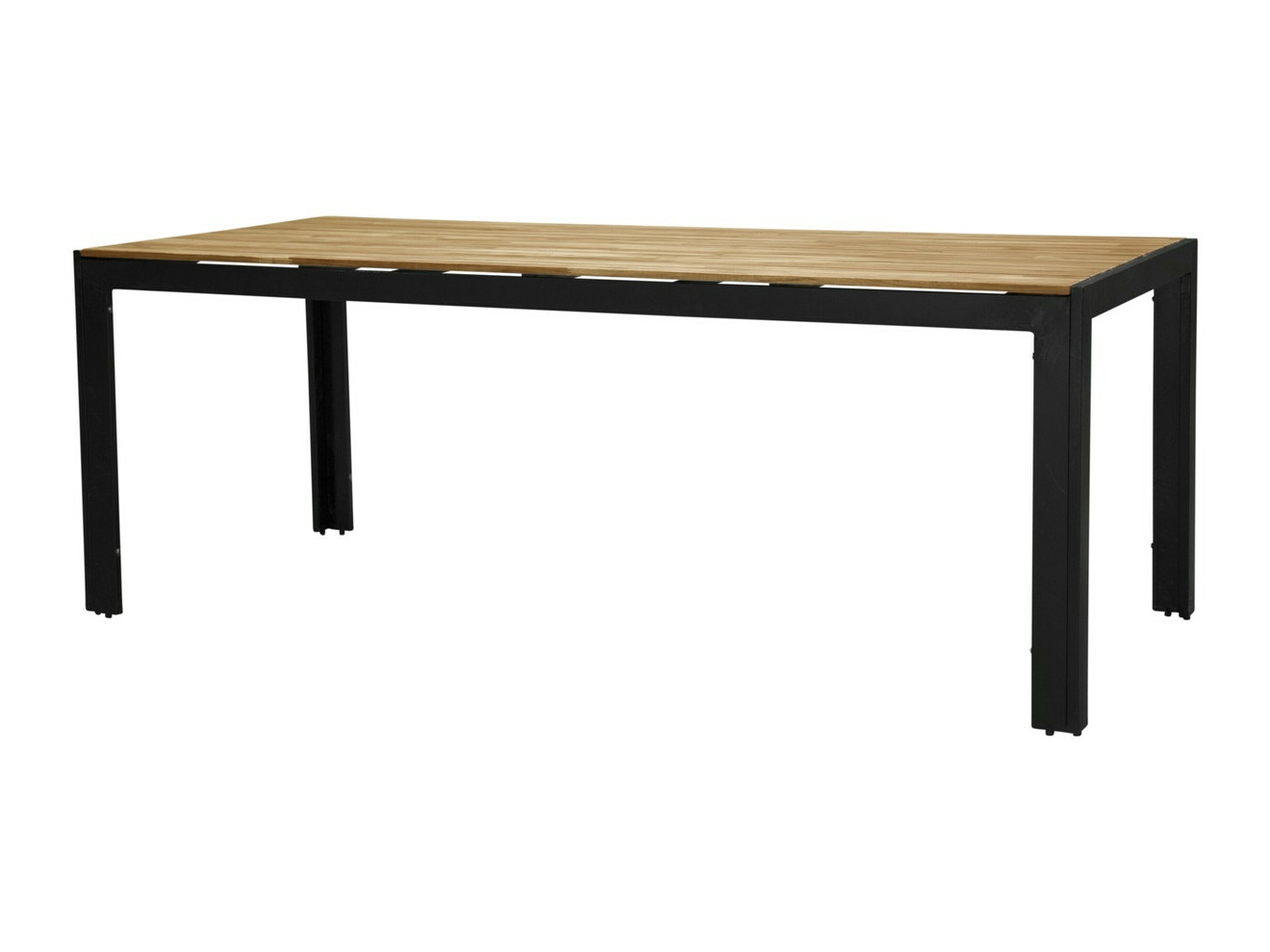 Útiborð Dallas 673 (Akasía + Svartur)