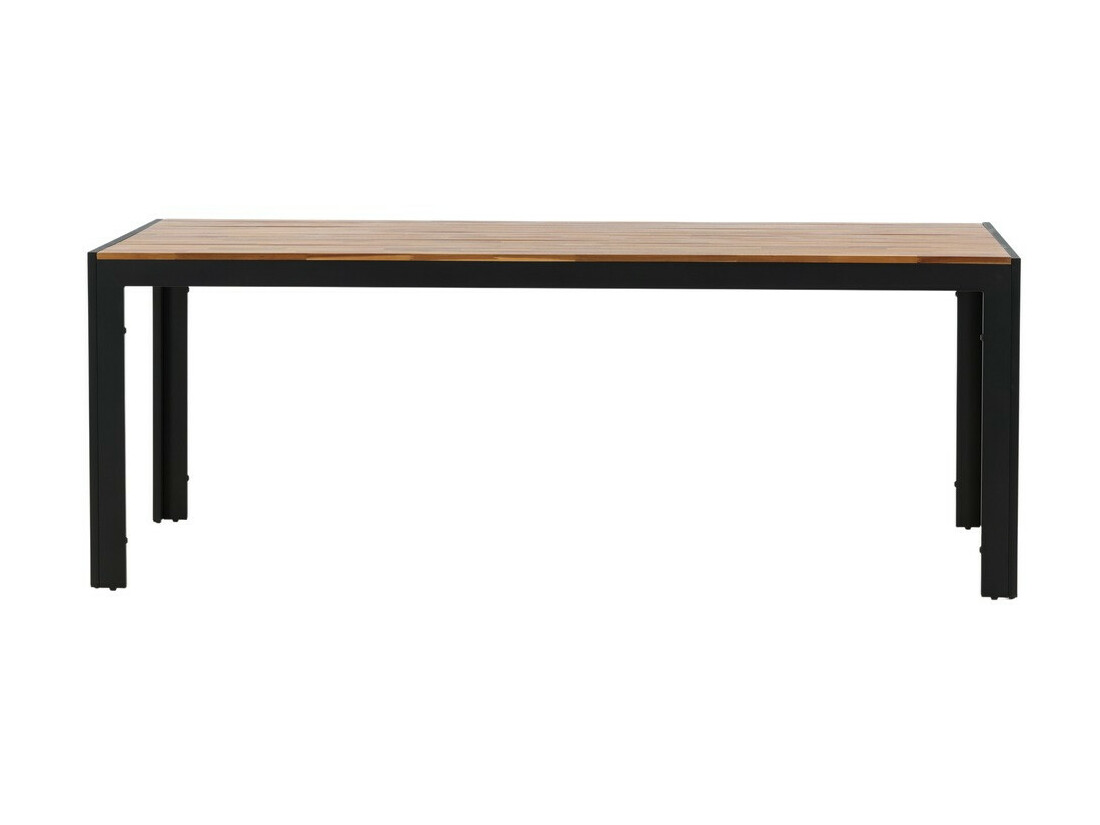 Útiborð Dallas 673 (Akasía + Svartur)