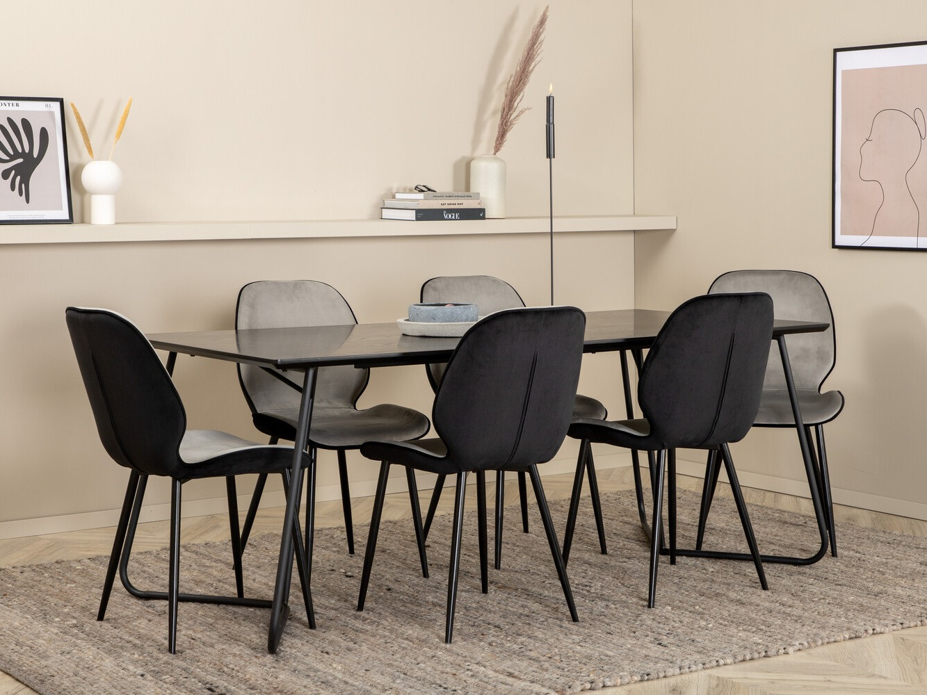 Borðstofusett Dallas 2729
