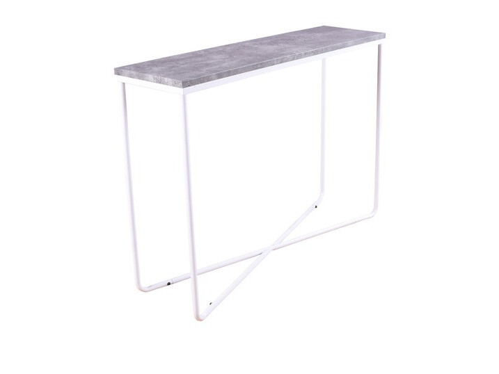 Console borð Dallas 197 (Steinsteypa + Hvítur)