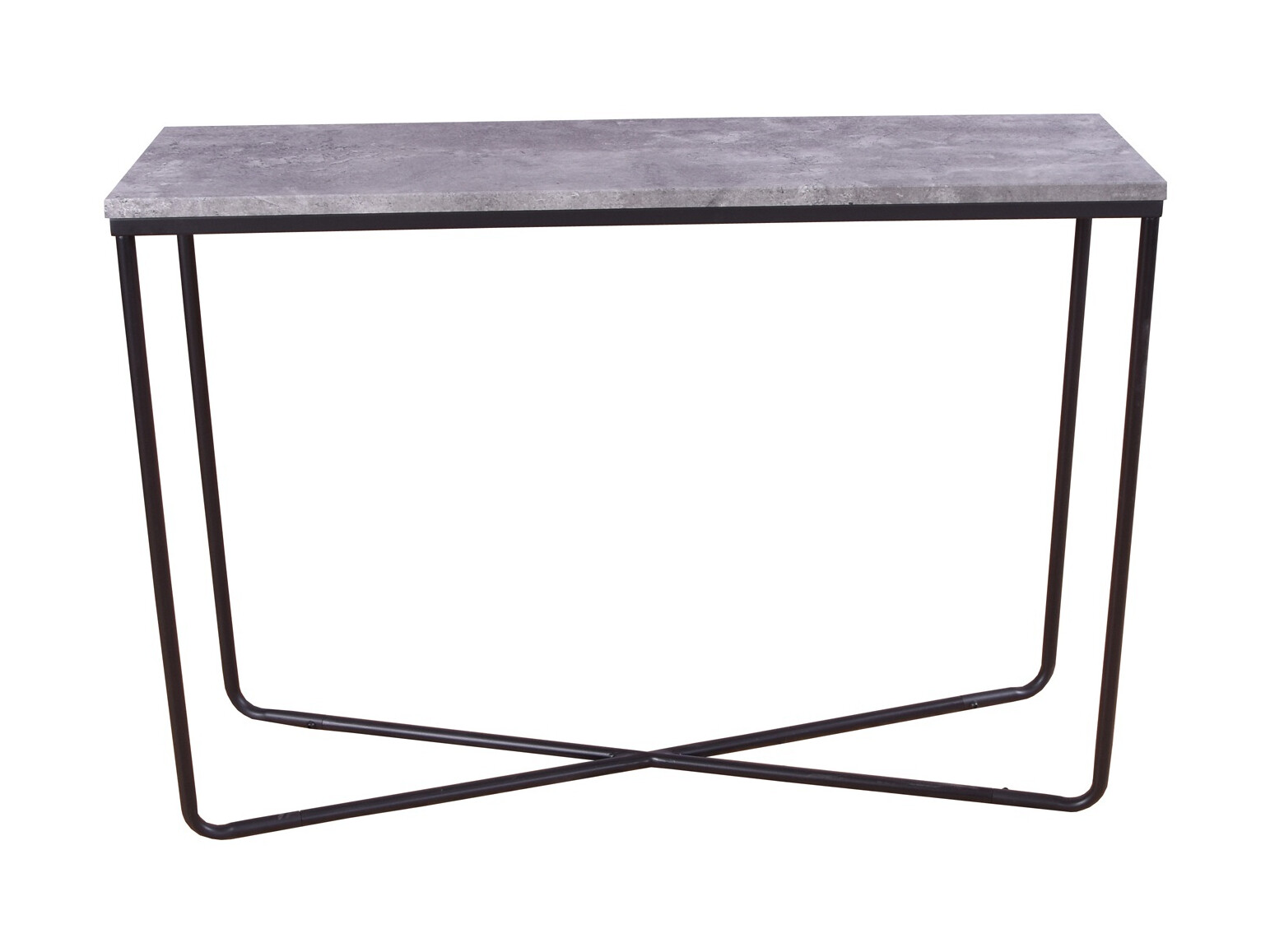 Console borð Dallas 197 (Steinsteypa + Svartur)