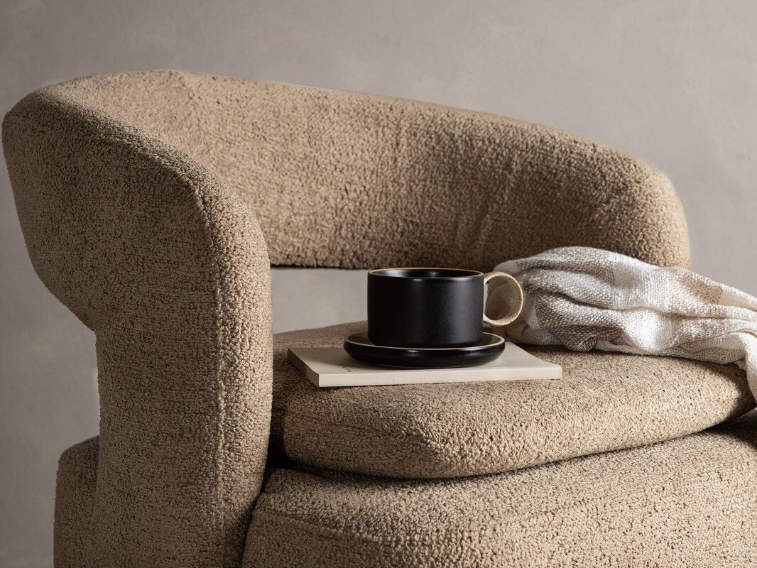Hægindastóll Dallas 3170 (Beige + Svartur)