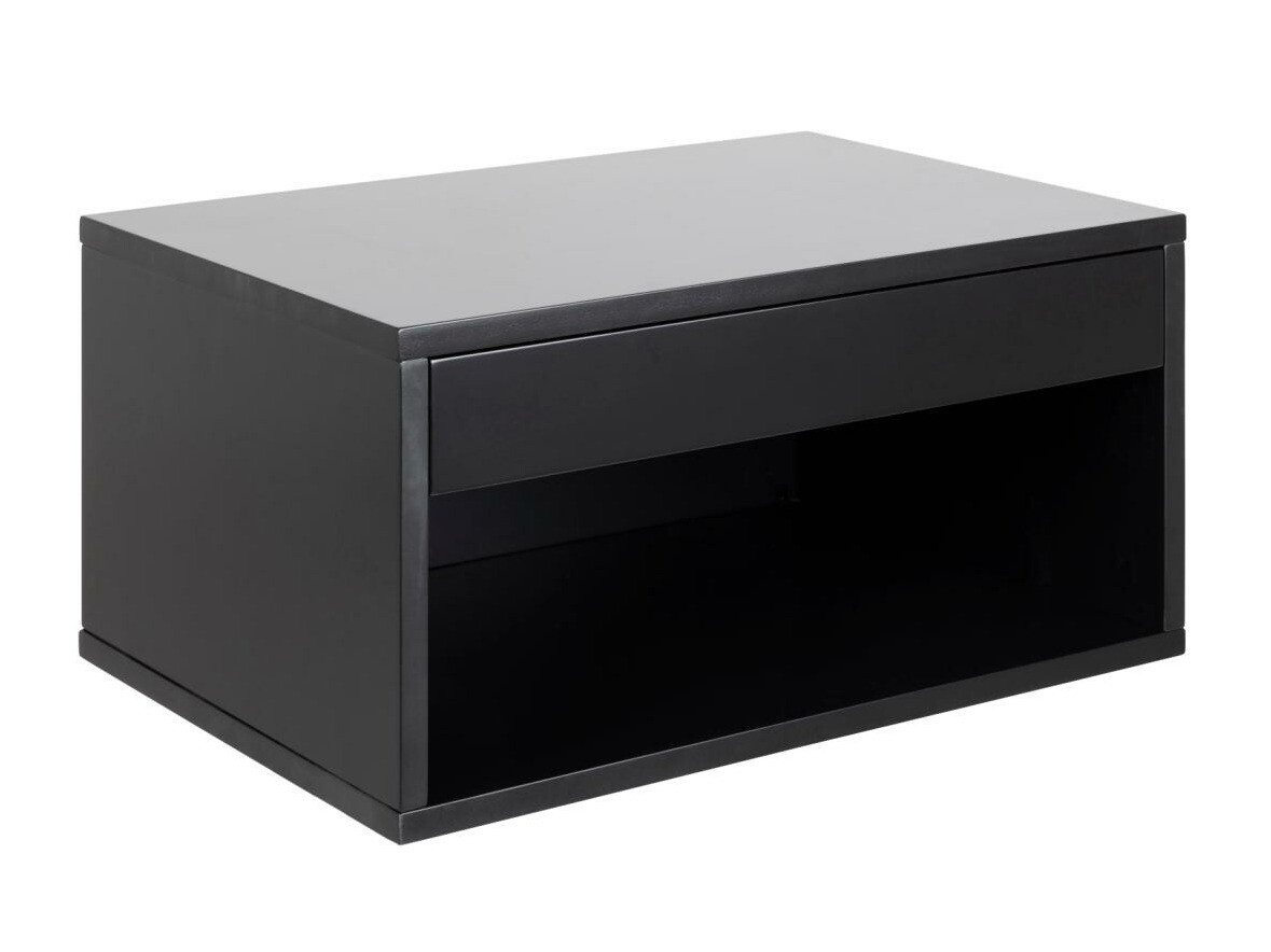 Náttborð Norsica 600 (Svartur)