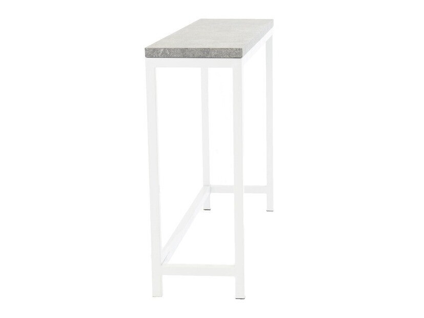 Console borð Dallas 2468 (Hvítur + Steinsteypa)