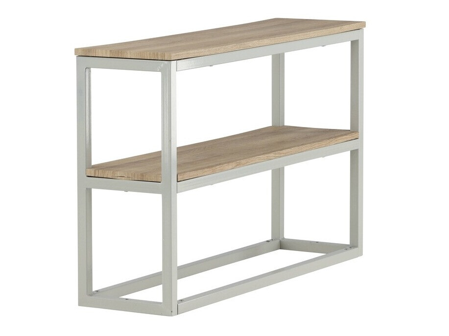 Console borð Dallas 2521 (Ljós viður + Grár)