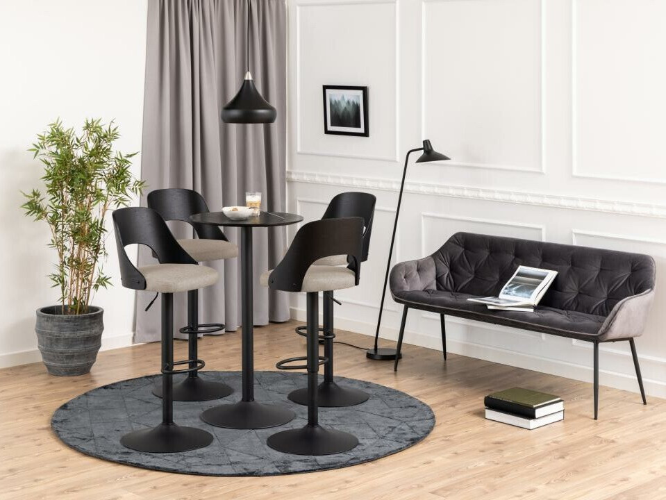 Eyjustóll Norsica 606 (Ljósbrúnn + Svartur)
