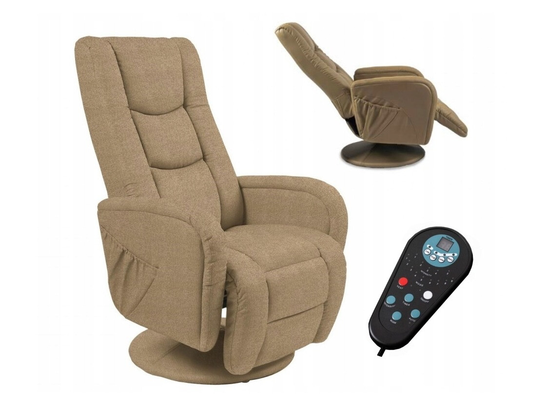 Stillanlegur hægindastóll Houston 1085 (Beige)