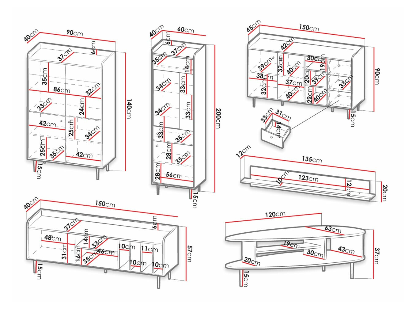 Stofusett Ferenou 110