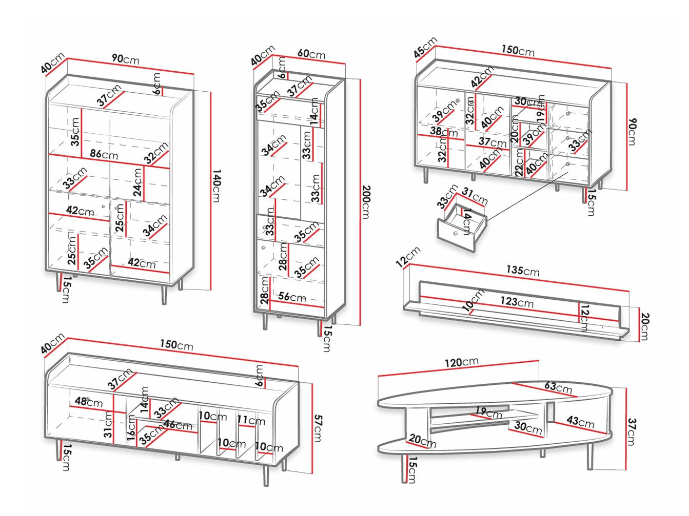 Stofusett Ferenou 110