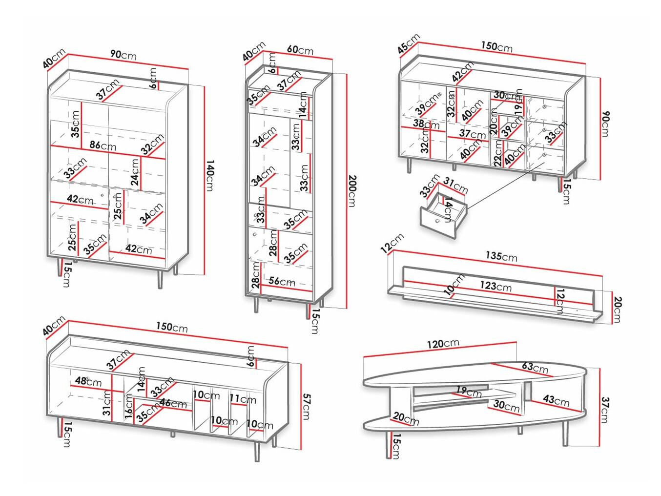 Stofusett Ferenou 110