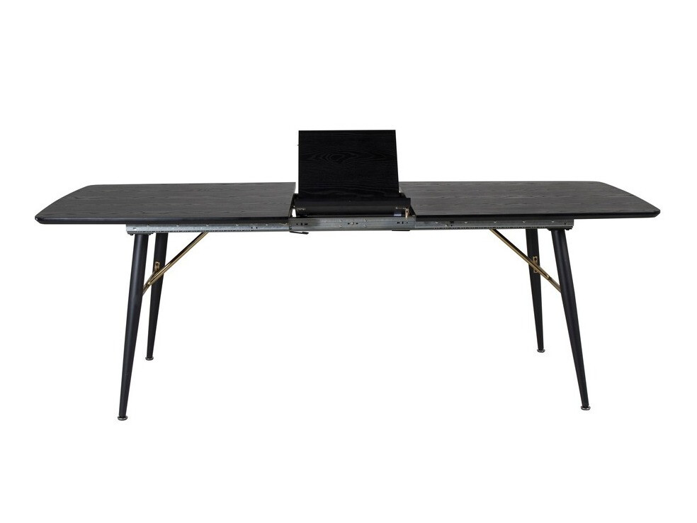 Borðstofusett Dallas 1448 (Svartur)