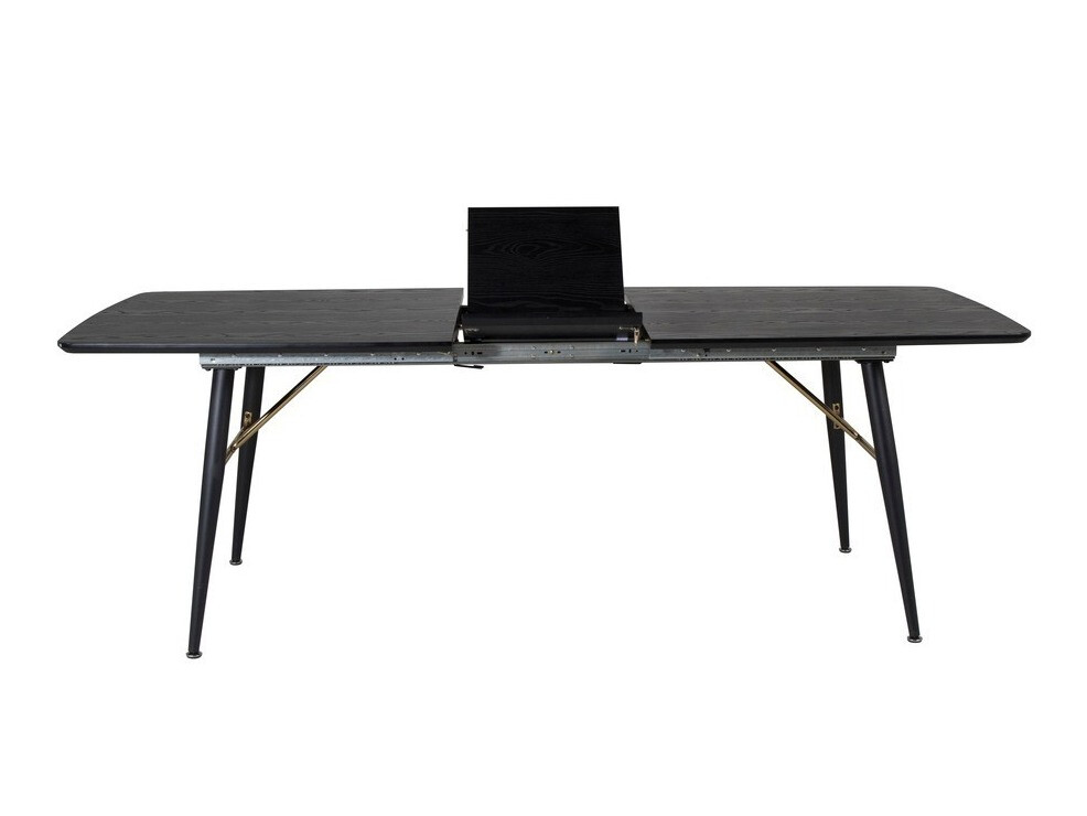 Borðstofusett Dallas 1449 (Bleikur + Svartur)