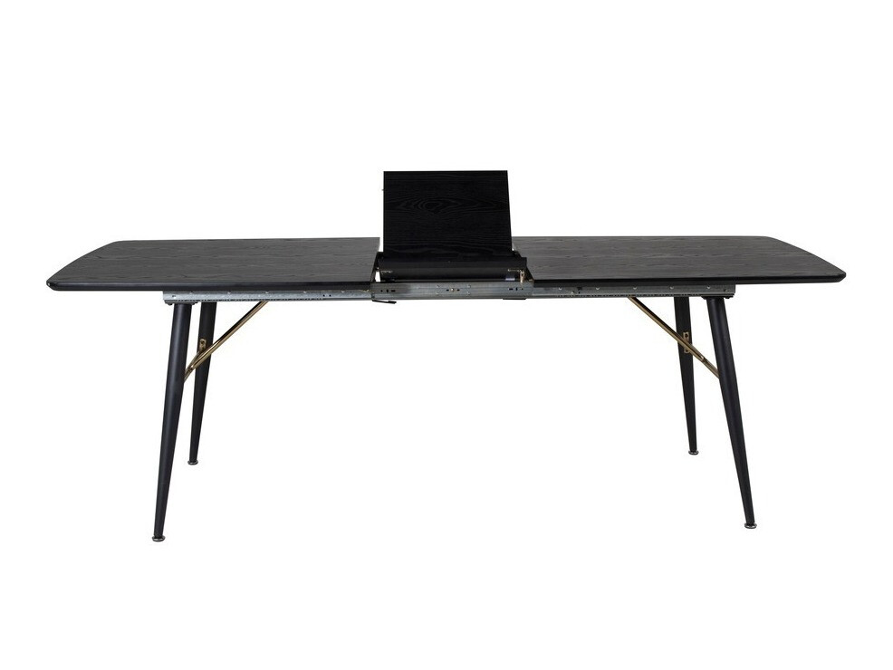 Borðstofusett Dallas 1451 (Bleikur + Svartur)