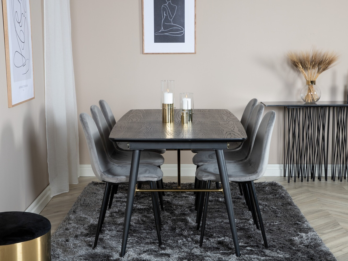 Borðstofusett Dallas 1580