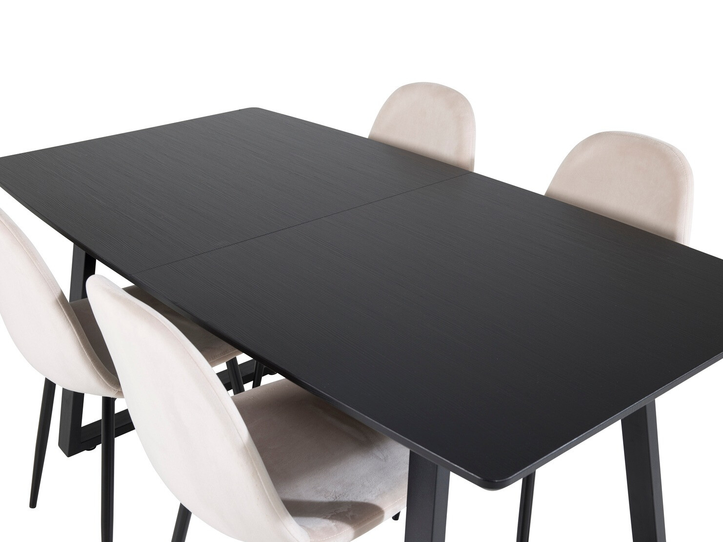 Borðstofusett Dallas 1616 (Beige)