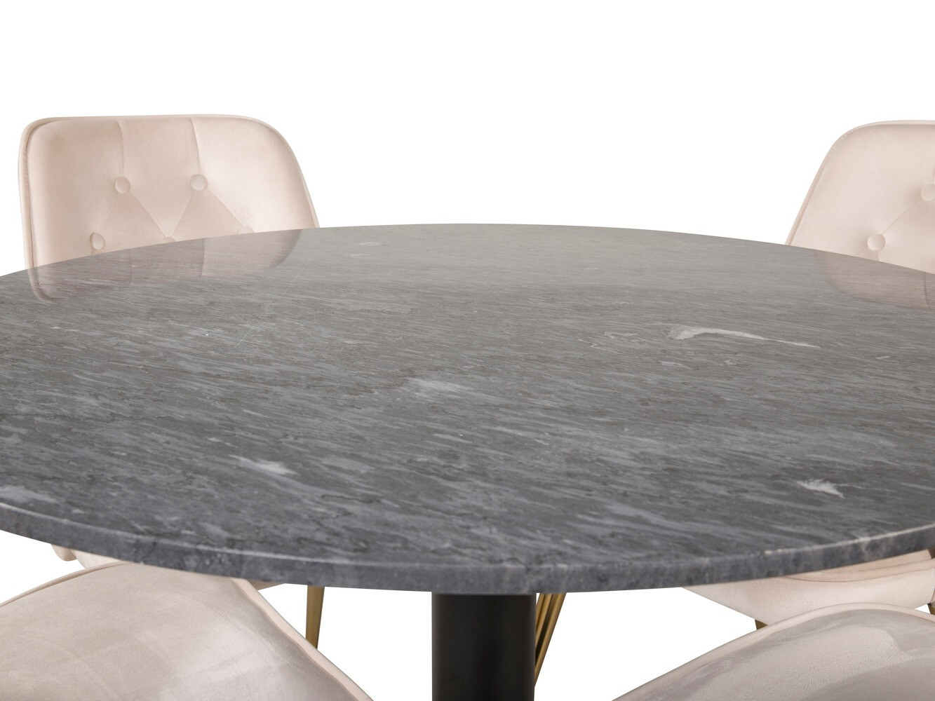 Borðstofusett Dallas 1627 (Bleikur)