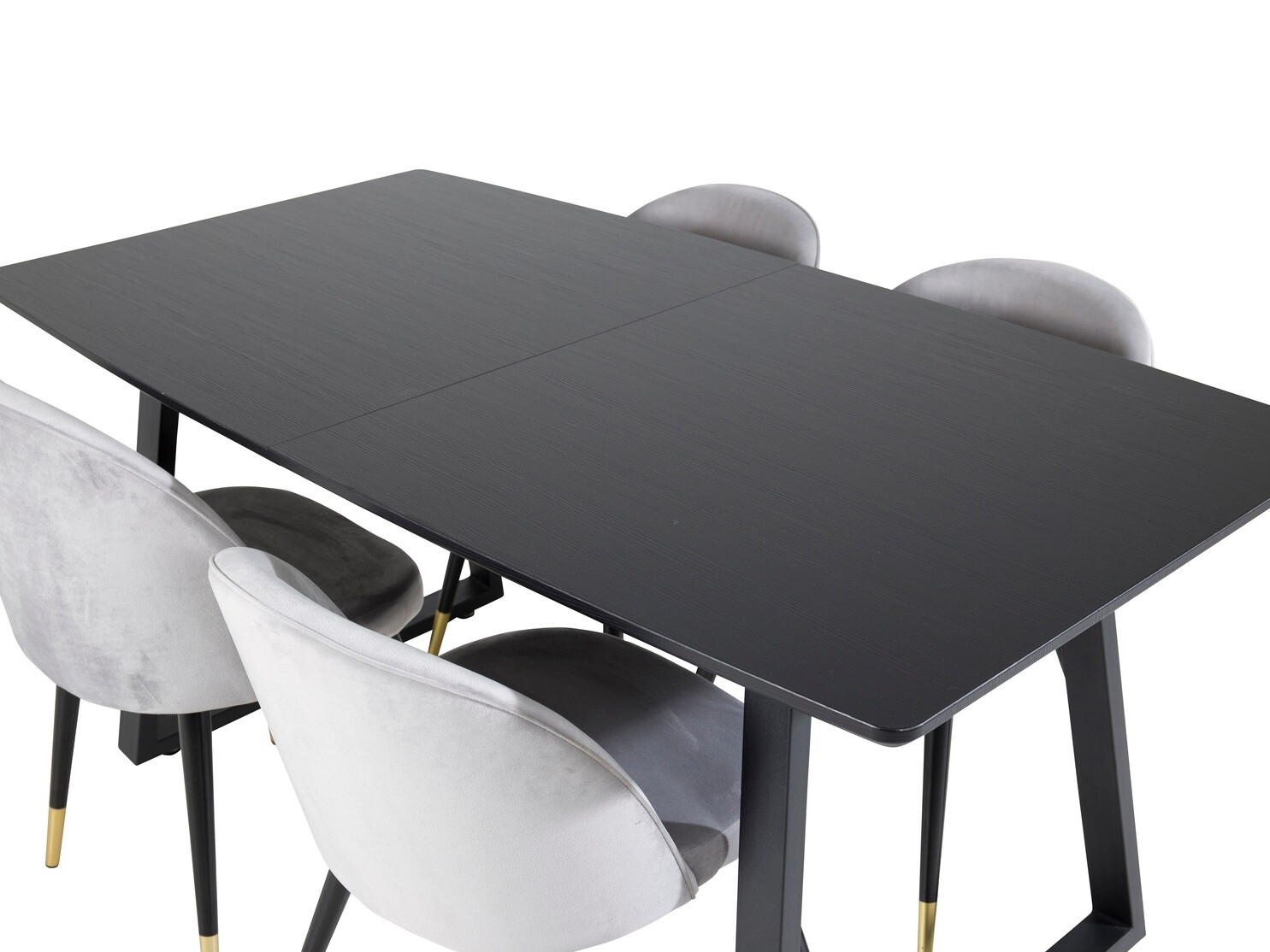 Borðstofusett Dallas 1631 (Grár)
