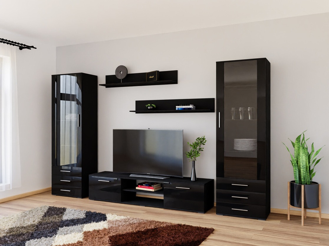 Stofusett Tornola 109 (Svartur + Svart háglans)