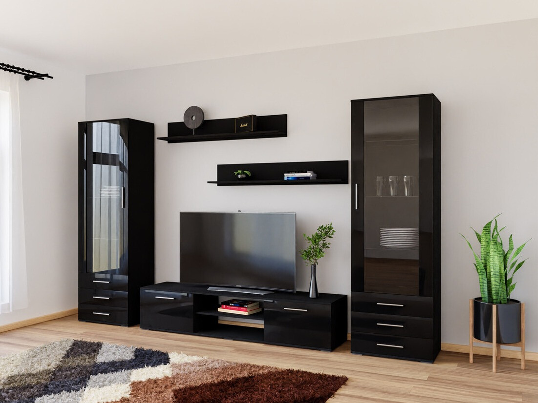 Stofusett Tornola 109 (Svartur + Svart háglans)
