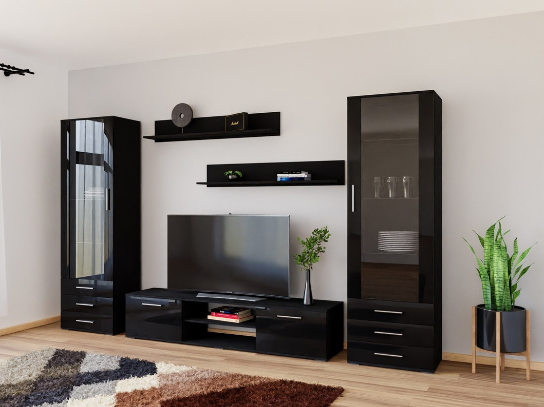 Stofusett Tornola 109 (Svartur + Svart háglans)
