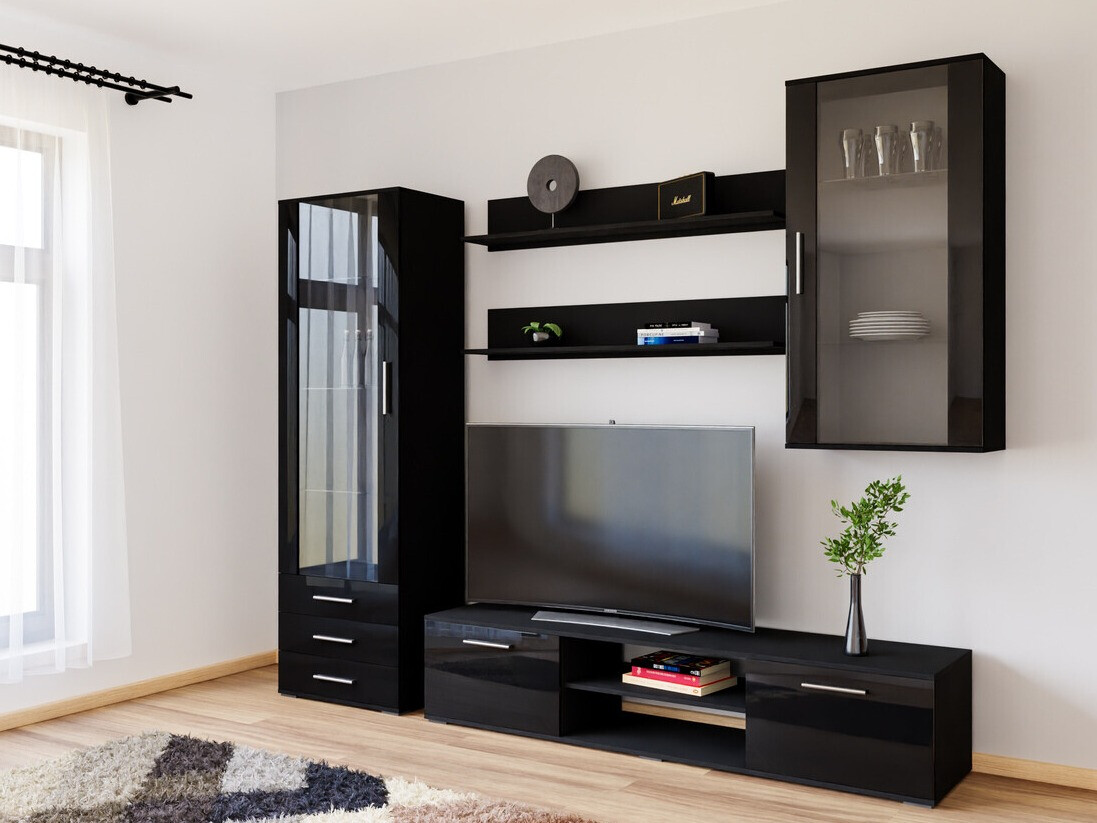 Stofusett Tornola 114 (Svartur + Svart háglans)
