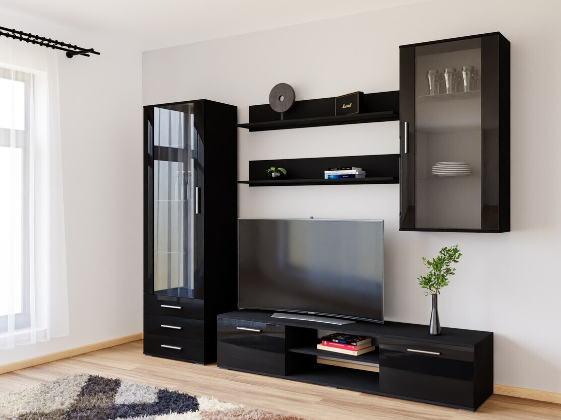 Stofusett Tornola 114 (Svartur + Svart háglans)