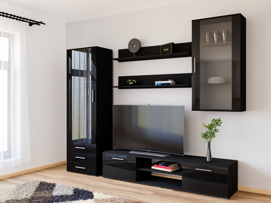 Stofusett Tornola 114 (Svartur + Svart háglans)