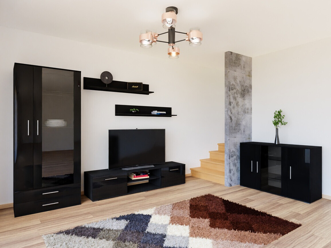 Stofusett Tornola 116 (Svartur + Svart háglans)