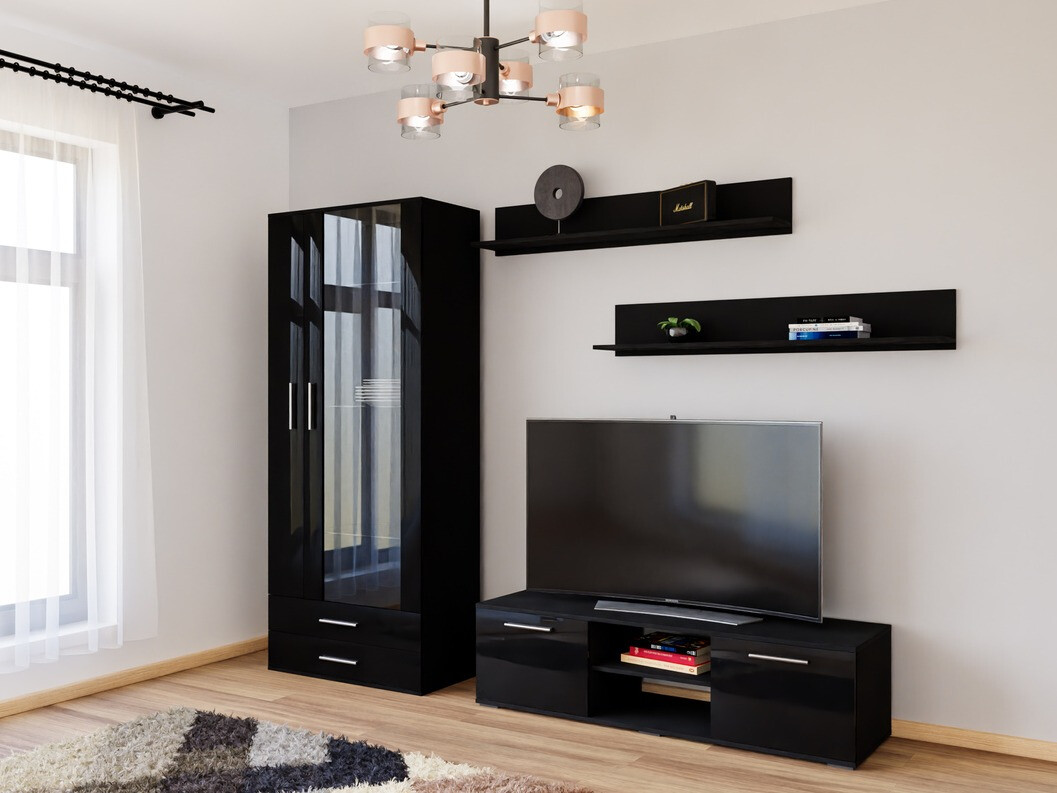 Stofusett Tornola 117 (Svartur + Svart háglans)