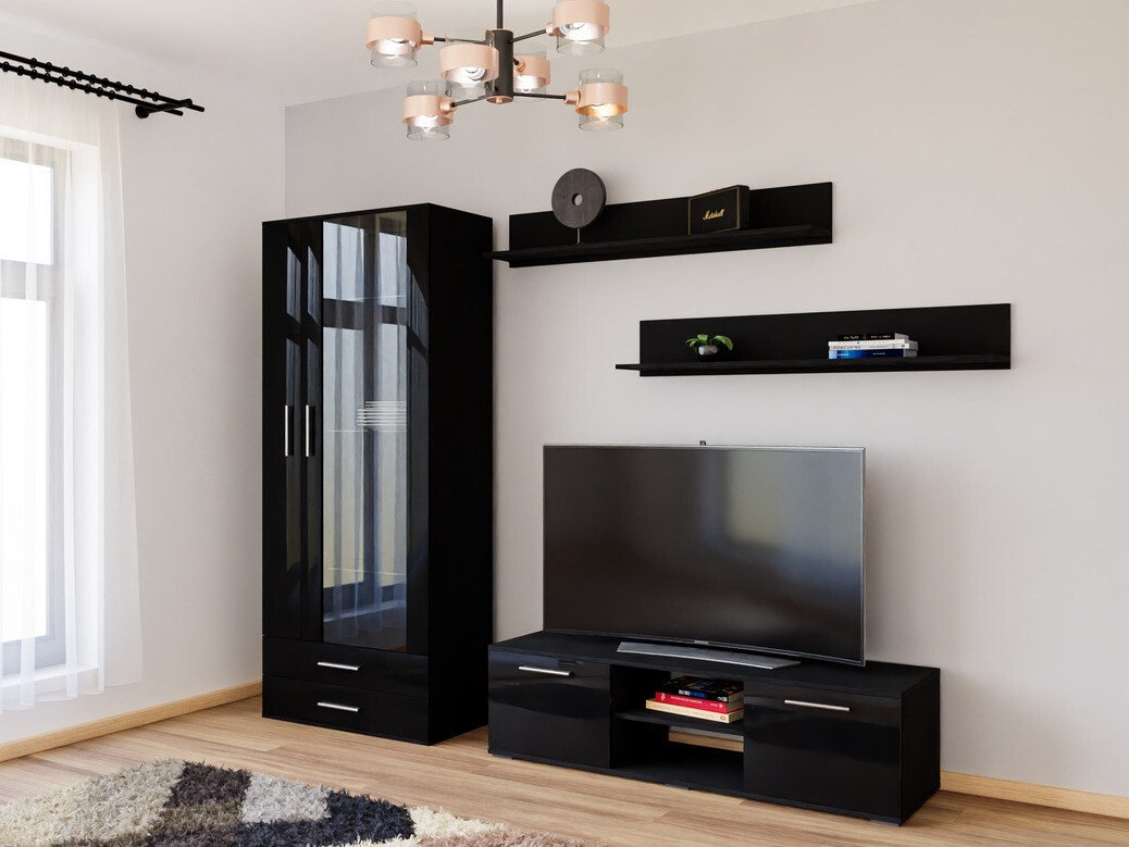 Stofusett Tornola 117 (Svartur + Svart háglans)