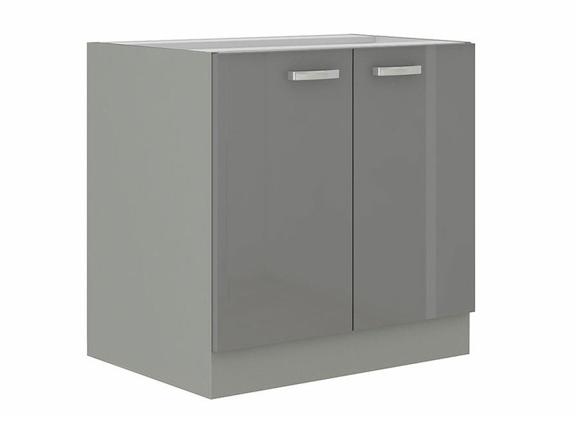 Skápaeining með hurðum Multi Grey 112