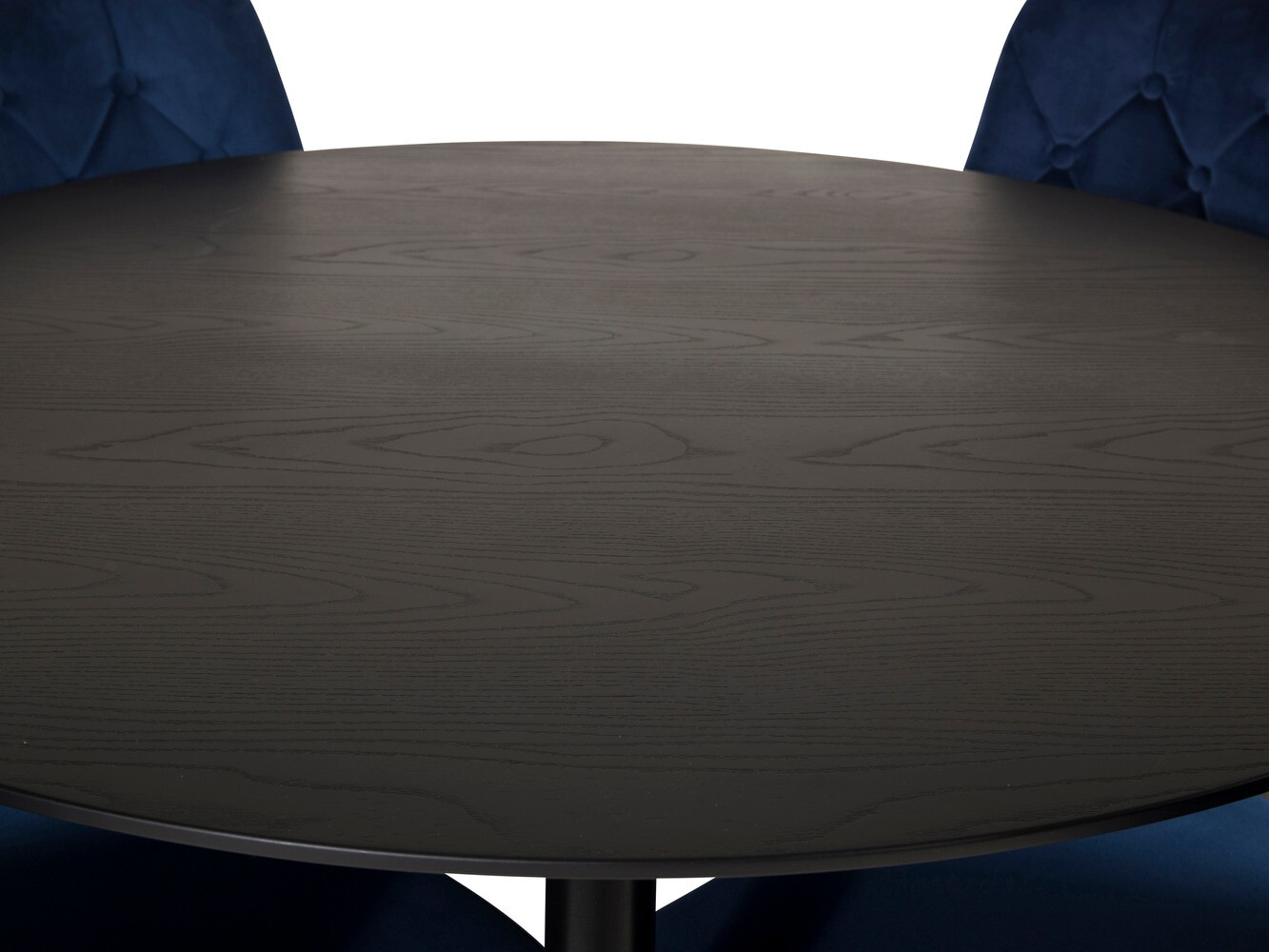 Borðstofusett Dallas 1178 (Blár + Gylltur)