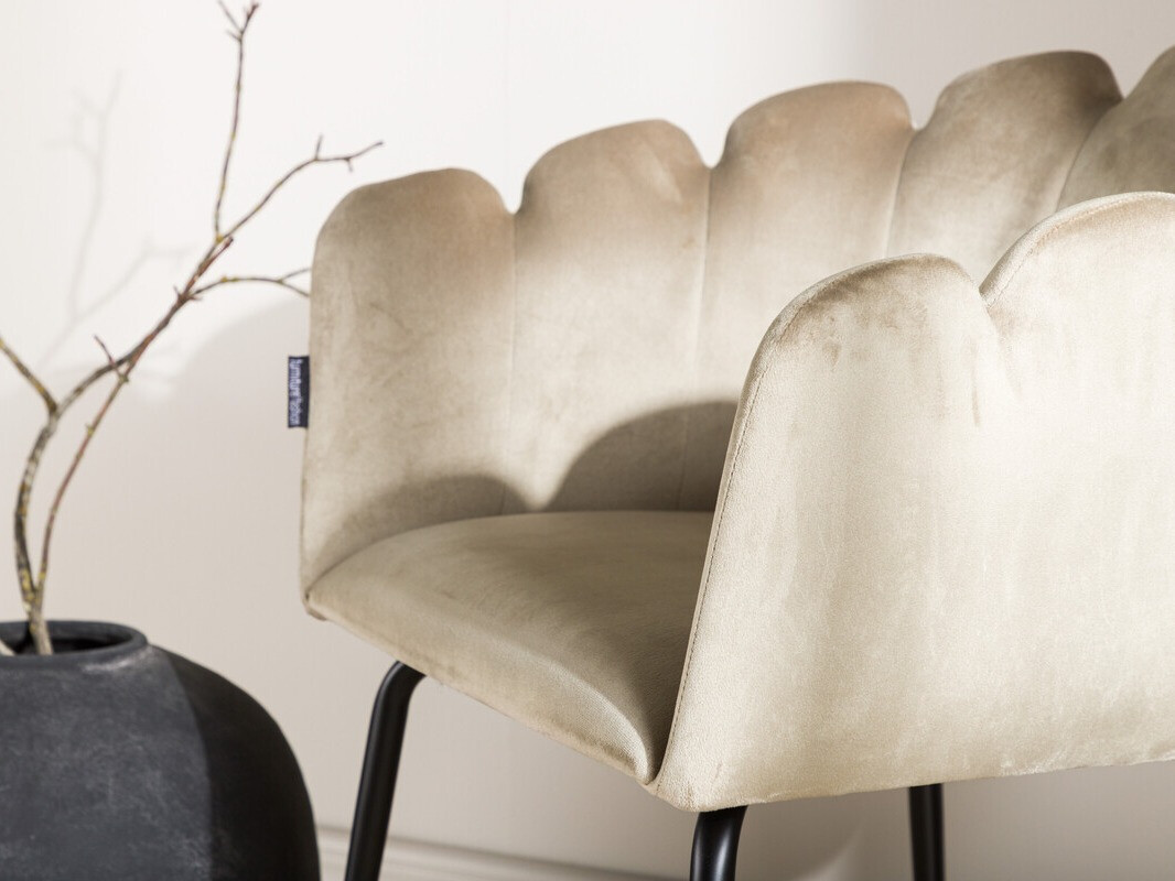 Stóll Dallas 134 (Beige + Svartur)