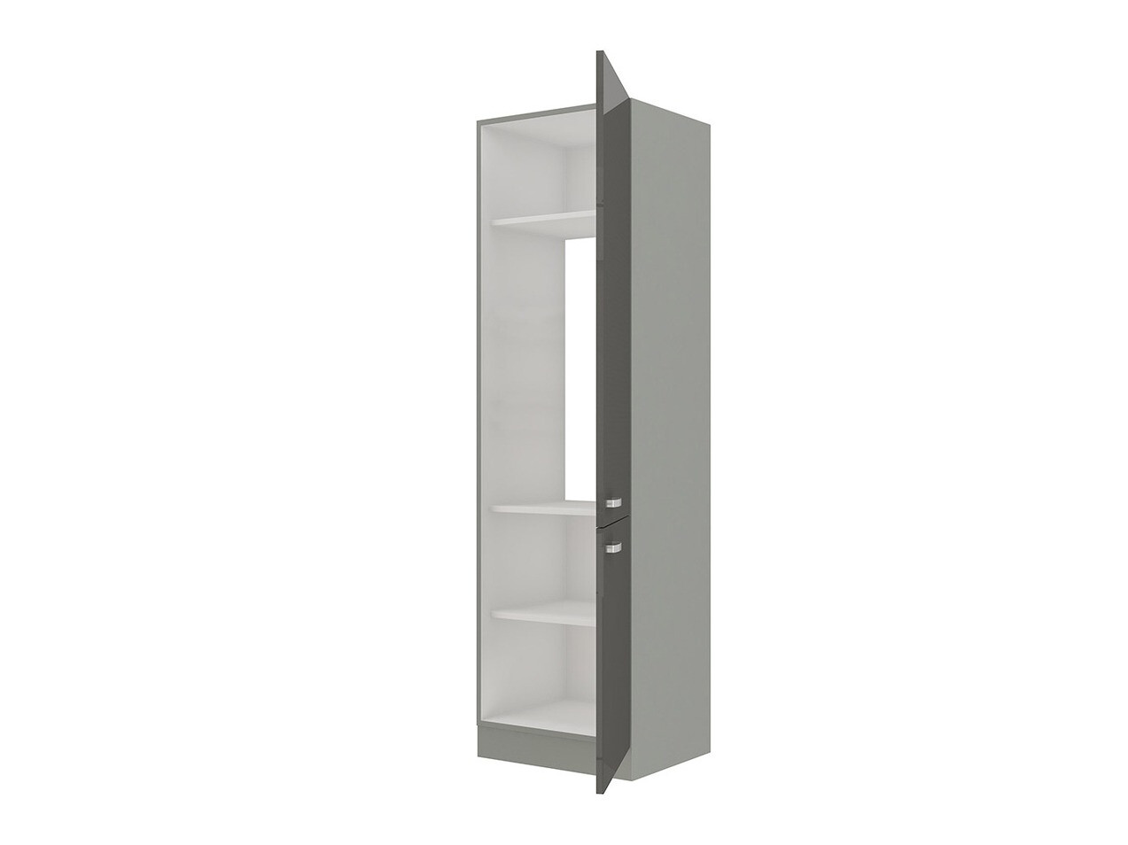 Skápaeining með hurðum Multi Grey 103