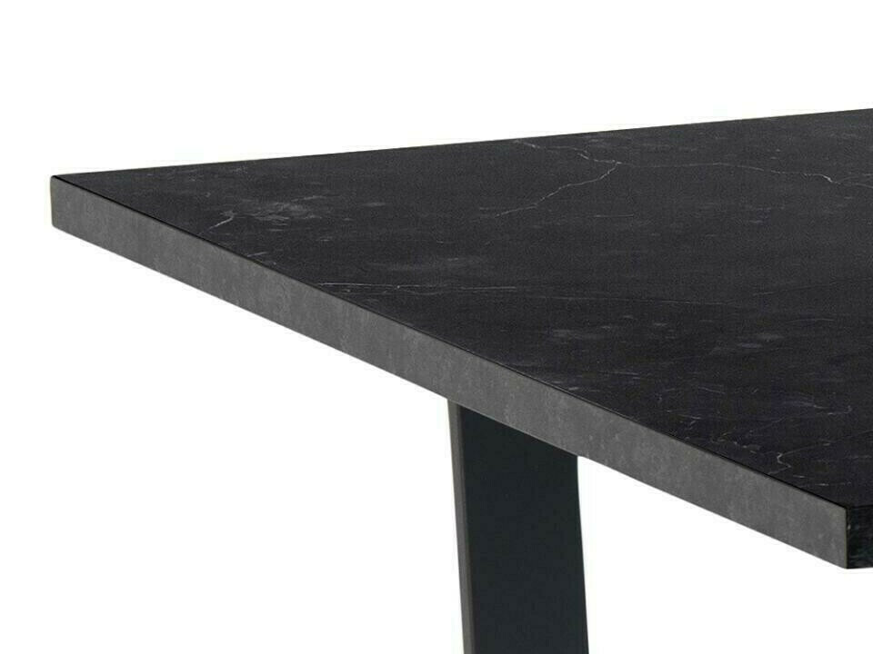 Borð Norsica 591 (Svartur marmari + Svartur)