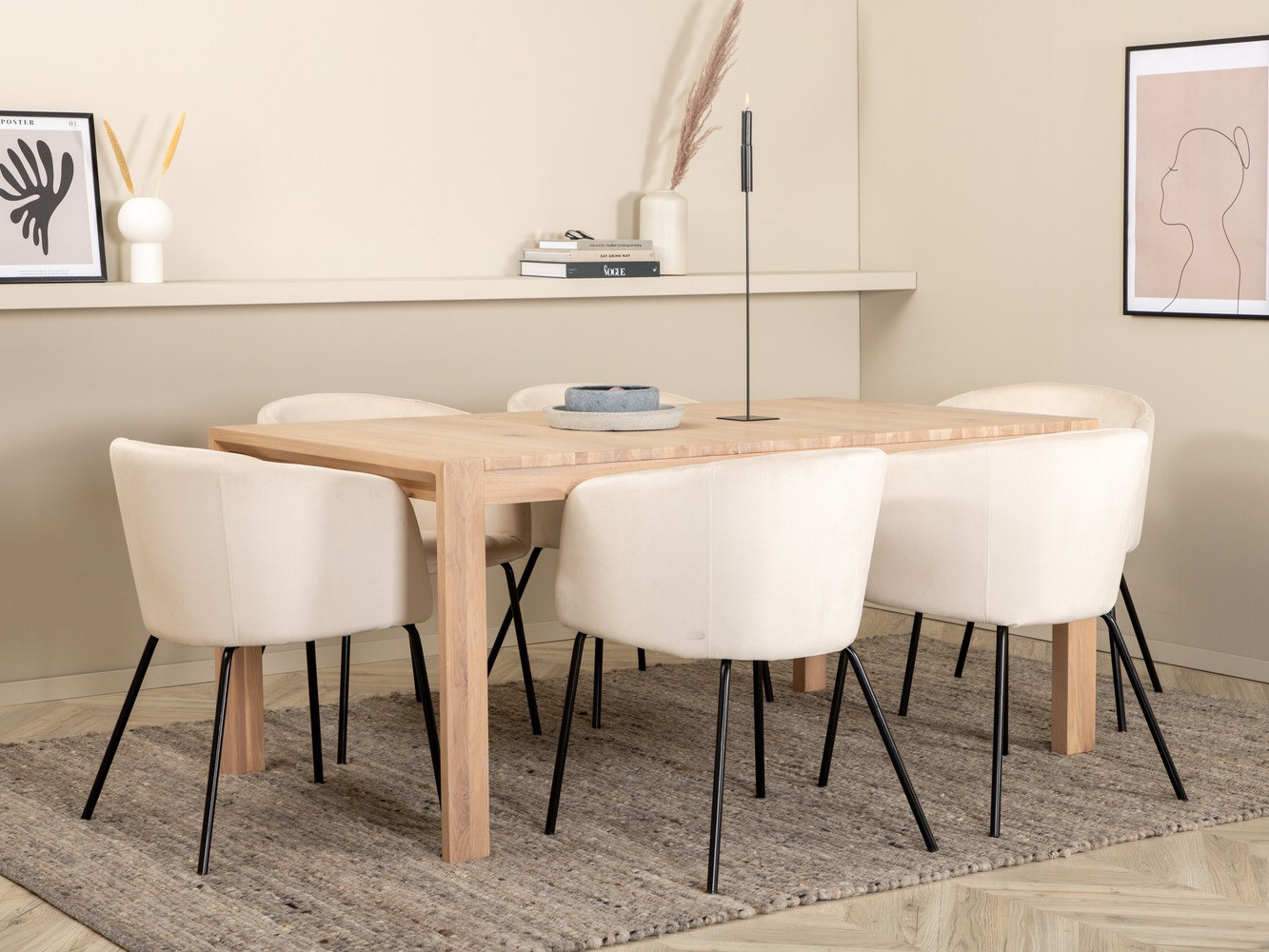 Borðstofusett Dallas 2955